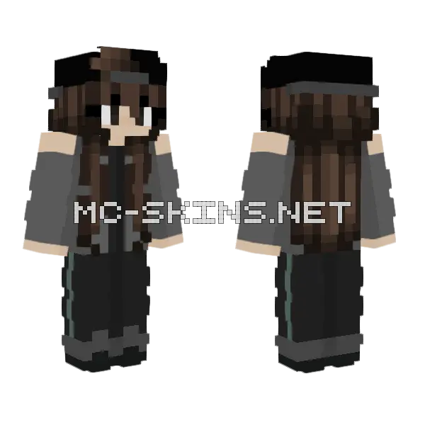 Shakology Minecraft skin, front and back