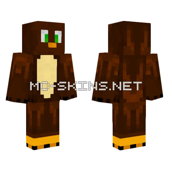 Shattered Doni Herobrine Skin Minecraft skin, front and back