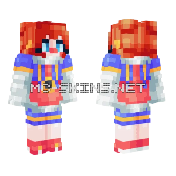 She Can Dance She Can Sing Minecraft skin, front and back