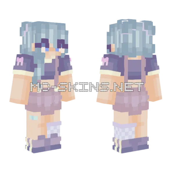 She Just Wanted You Minecraft skin, front and back