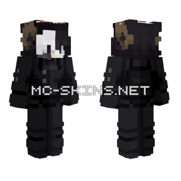 Sheep Among Us Minecraft skin, front and back
