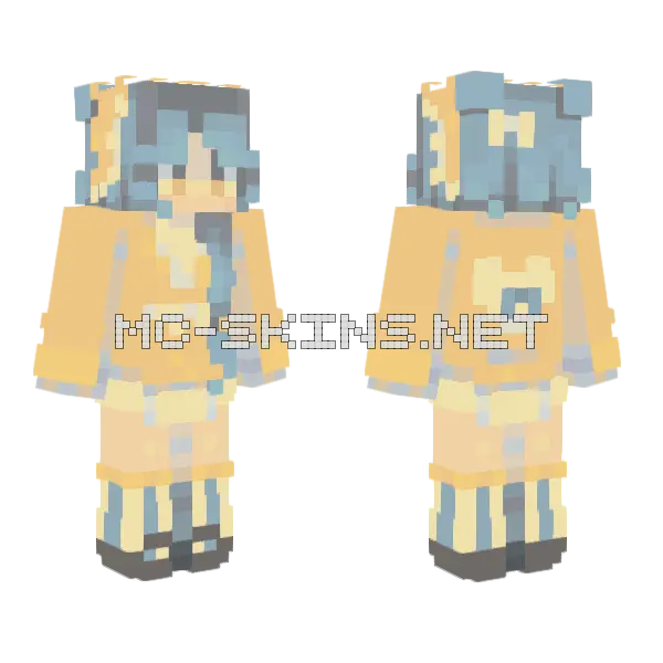 Shells Rce Minecraft skin, front and back