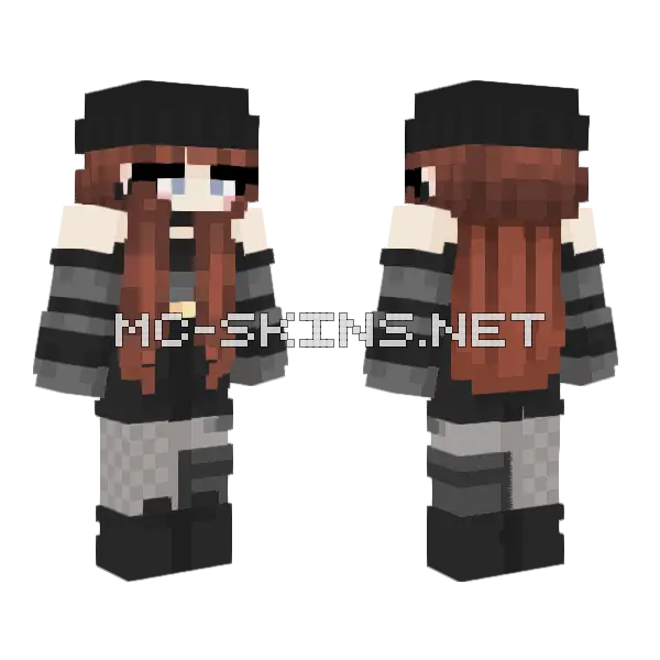 Shhqhasd Witch Skin Minecraft skin, front and back