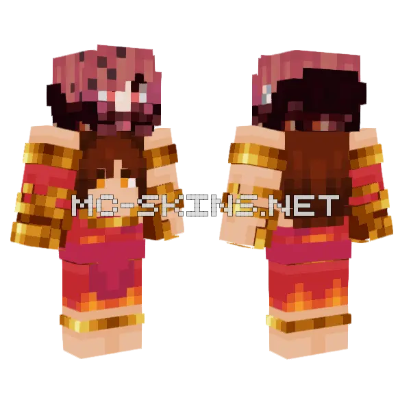 Shi Y Alt Minecraft skin, front and back