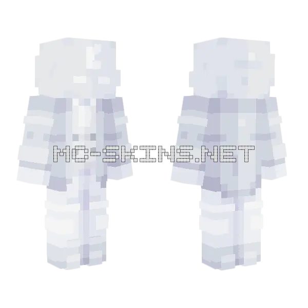 Shifting The Sky Minecraft skin, front and back