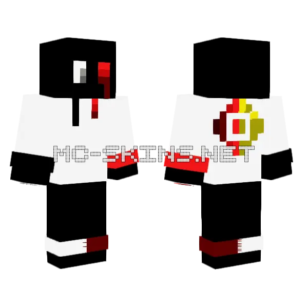 Shifty Boy Minecraft skin, front and back