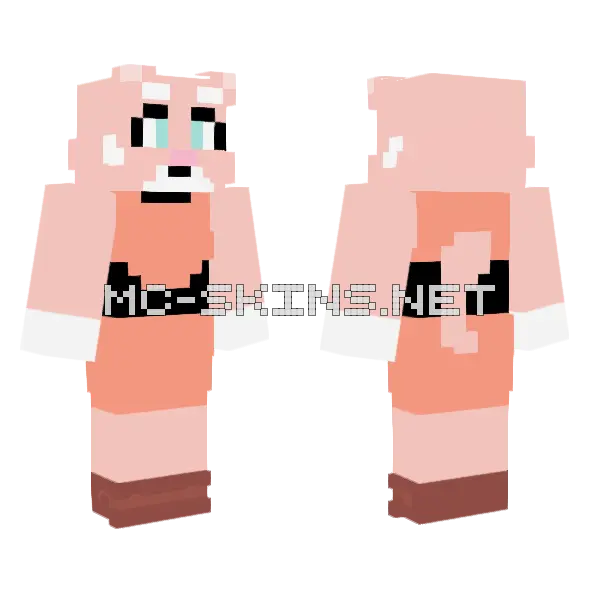 Shima Luan Minecraft skin, front and back