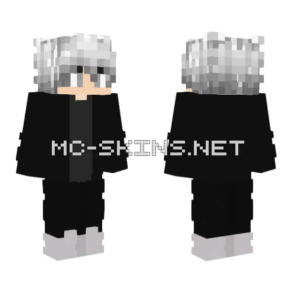 Shin Skin Minecraft skin, front and back
