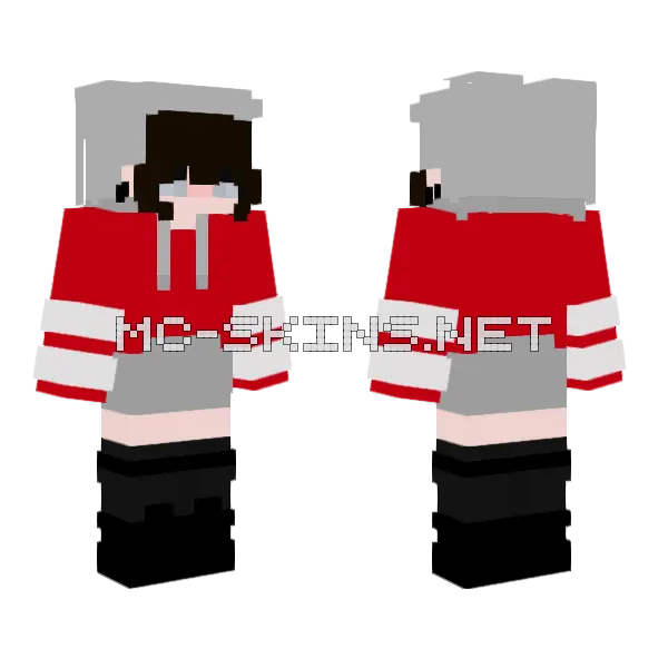 Shindy Minecraft skin, front and back
