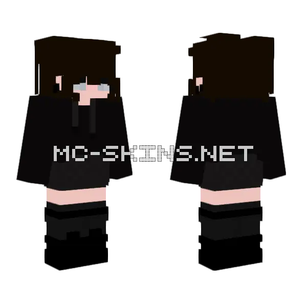 Shindy Minecraft skin, front and back