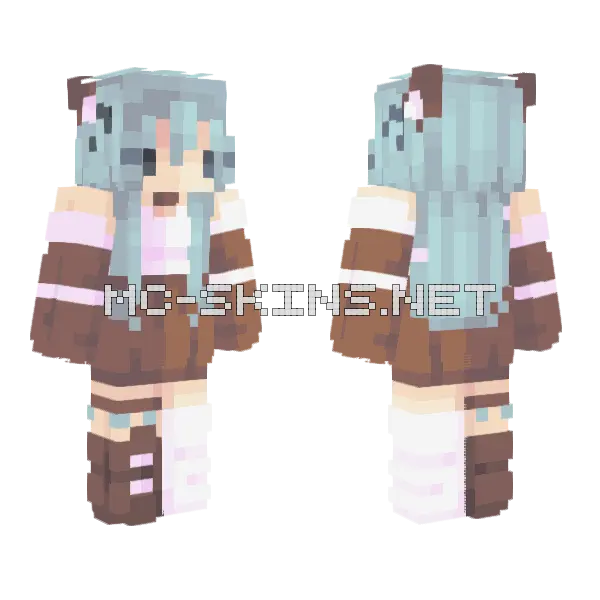 Shine Sse Minecraft skin, front and back