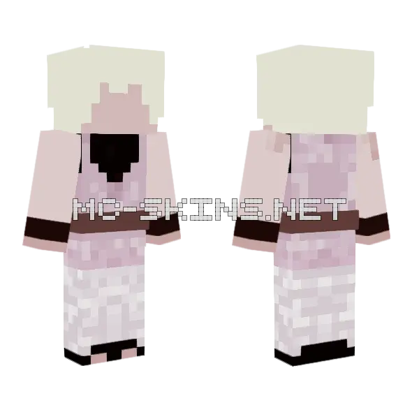 Shino Naruto Minecraft skin, front and back