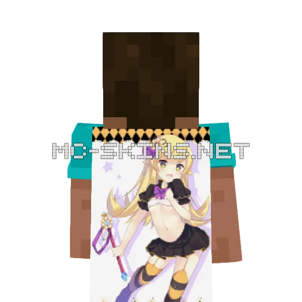 Shinobu Oshino Halloween cape, outside and lining
