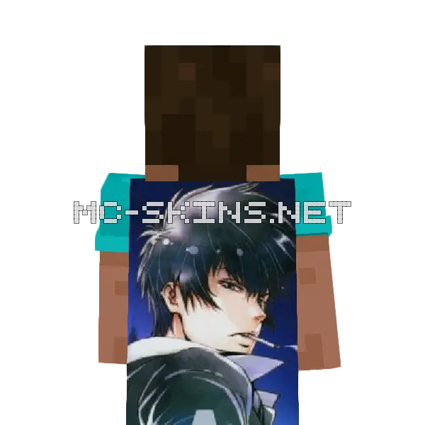 Shinya Kougami cape, outside and lining