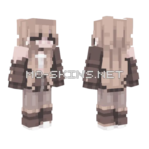 Shmeep Minecraft skin, front and back