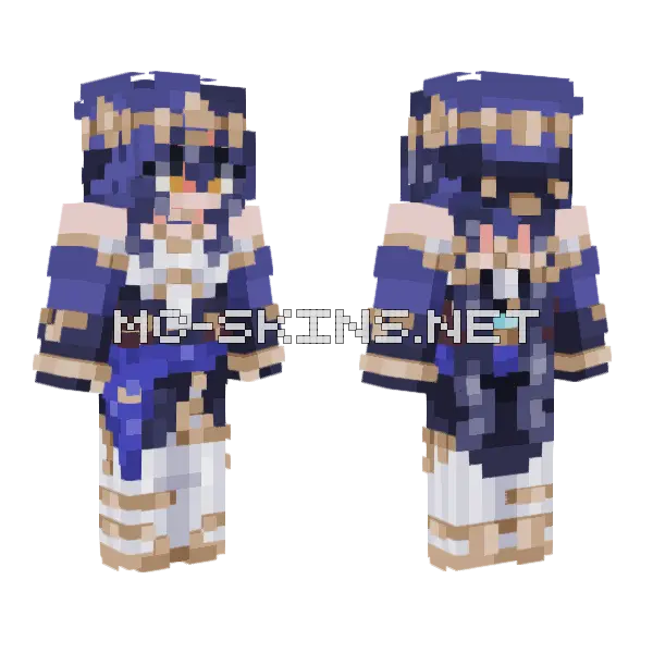 Shoooo Mimimimi Minecraft skin, front and back