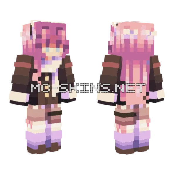 Shoot Down My Goals Rce Minecraft skin, front and back