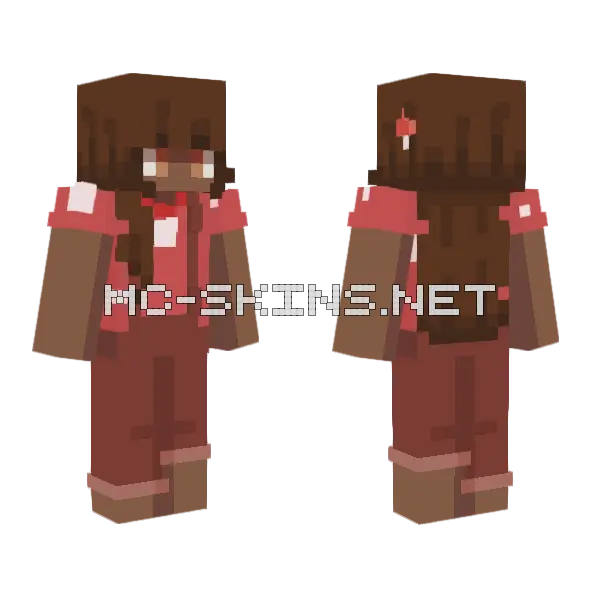 Short Story C Mon And Dance Minecraft skin, front and back