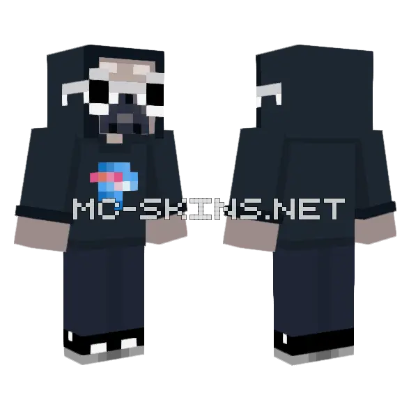 Showbo64 6 0 Minecraft skin, front and back