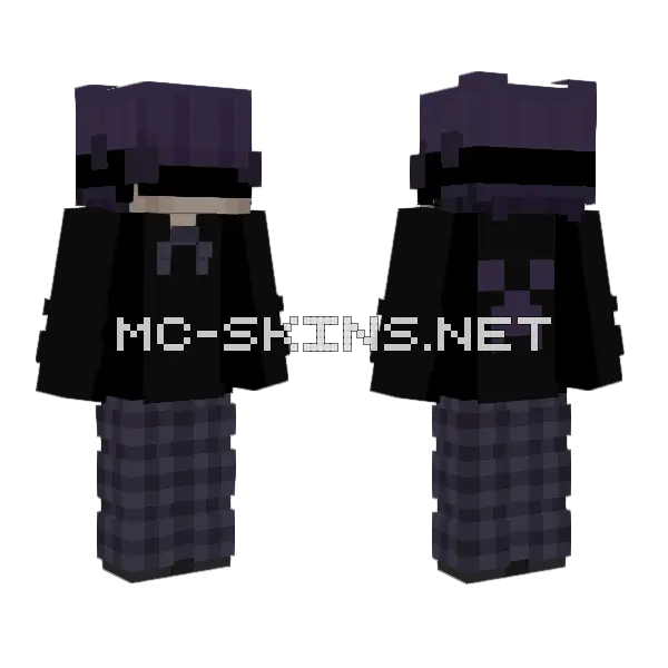 Shreyo Minecraft skin, front and back