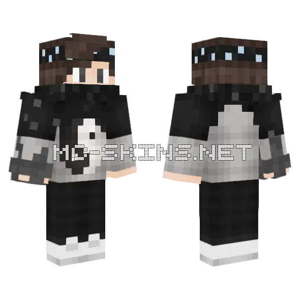 Shsdsdsdfdsfsdfdf Girl Minecraft skin, front and back