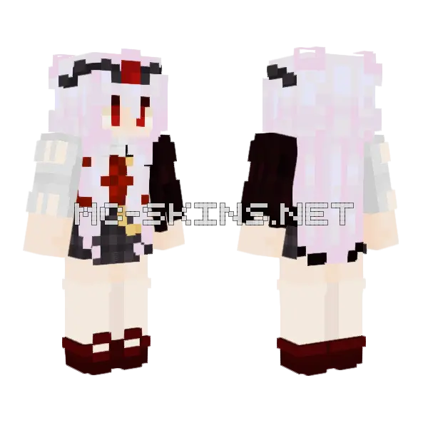 Shubble S Vampire Skin Minecraft skin, front and back