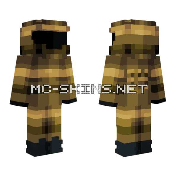 Sienna's Back Minecraft skin, front and back