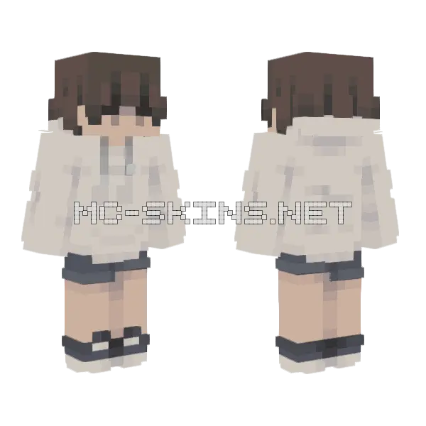 Silly Goose Minecraft skin, front and back