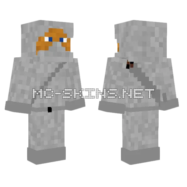 Silver Archer, front and back