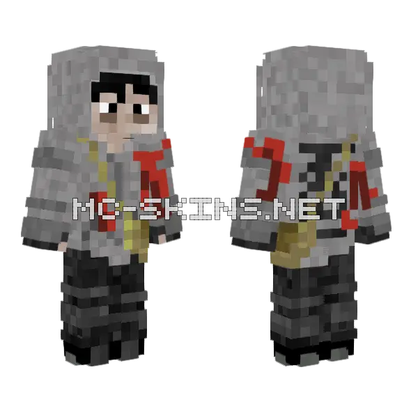 Simon Henriksson Blood Modificate Minecraft skin, front and back