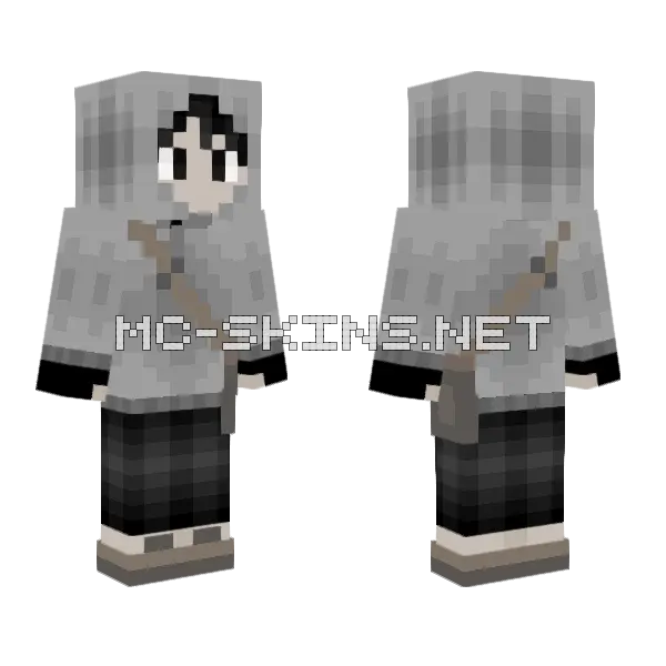 Simon Heriksson Minecraft skin, front and back