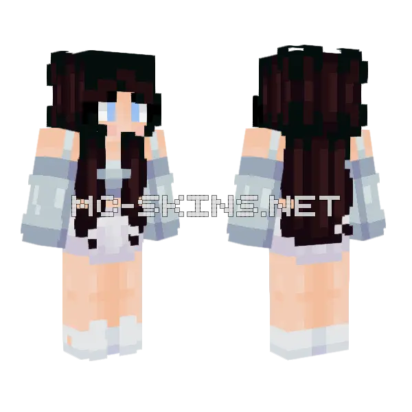 Simple Girl Skin Minecraft skin, front and back
