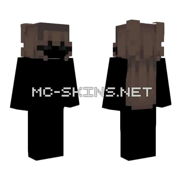 Simple Hb Minecraft skin, front and back