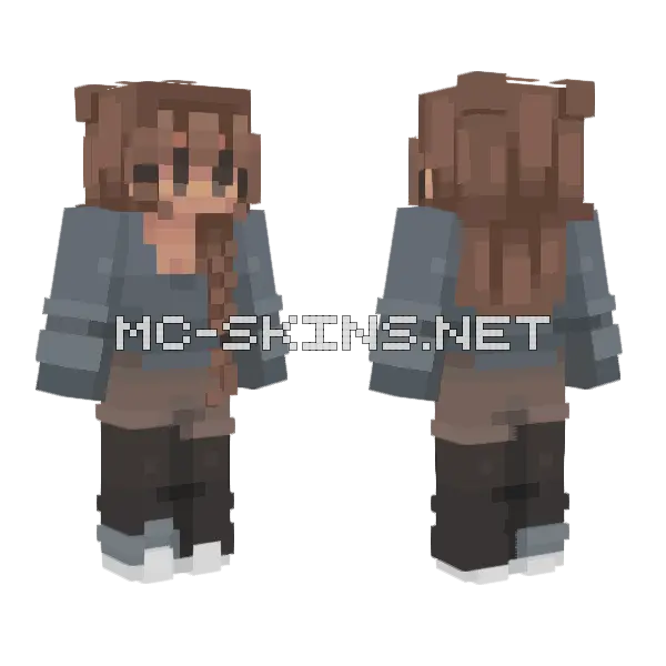 Simplicity Is Beautiful Minecraft skin, front and back