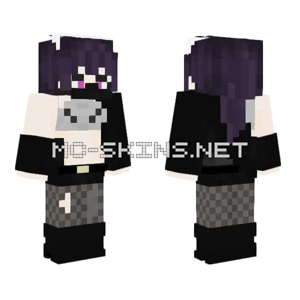 Sin Backstreet Dream Minecraft skin, front and back