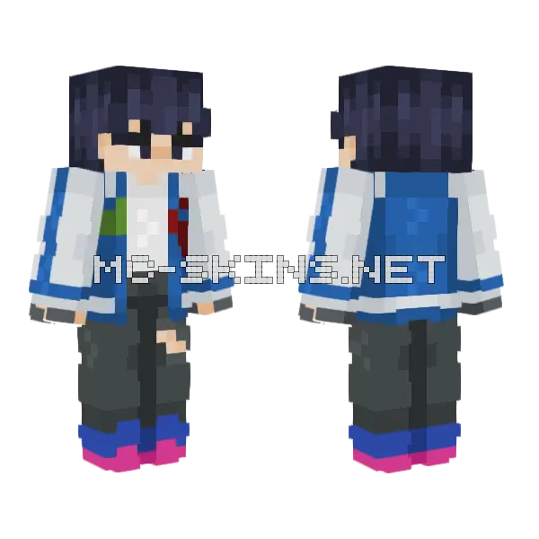 Sing Soo Ling Minecraft skin, front and back