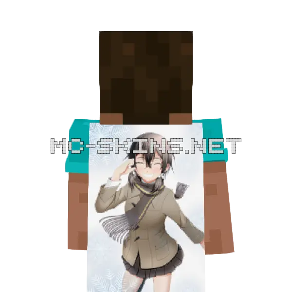 Sinon cape, outside and lining
