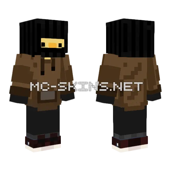 Sinto 2 Minecraft skin, front and back