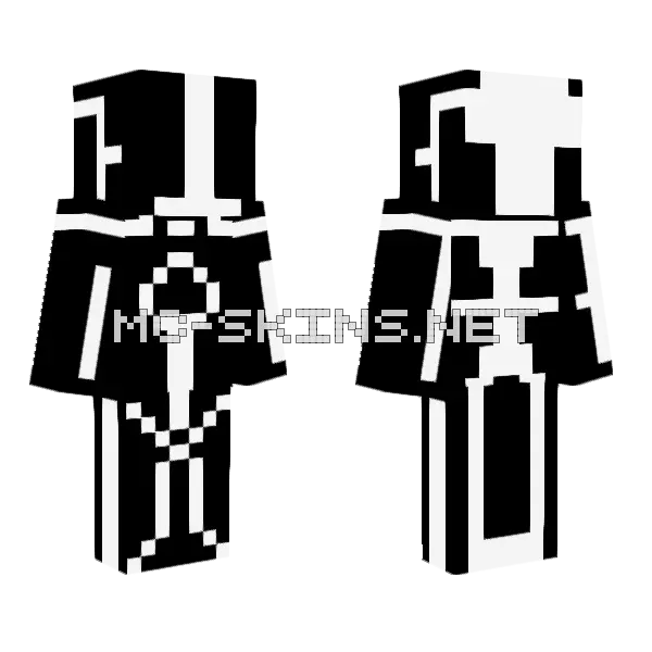 Sir Jup5 Minecraft skin, front and back