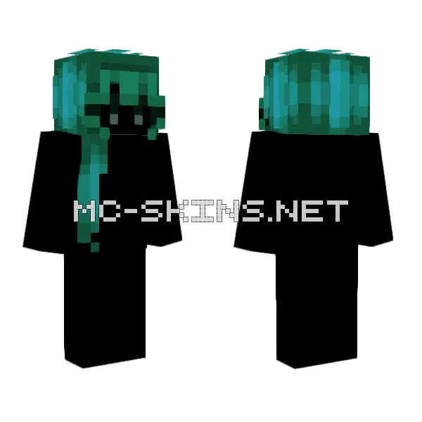 Sirens Hb Minecraft skin, front and back
