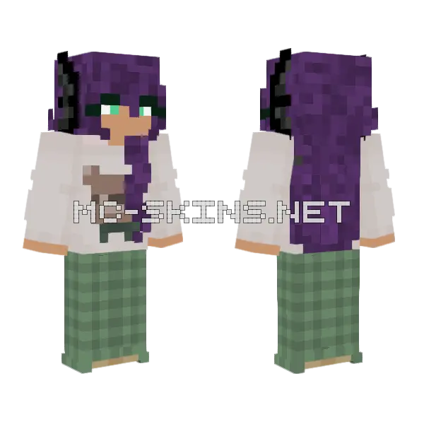 Sirius Oc Fel Naxi Pjs Minecraft skin, front and back
