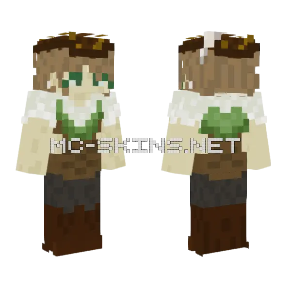 Sirmooshrum Pirate Skin Minecraft skin, front and back