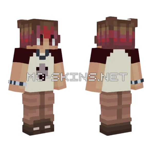Sisters Skin Shirt V2, front and back