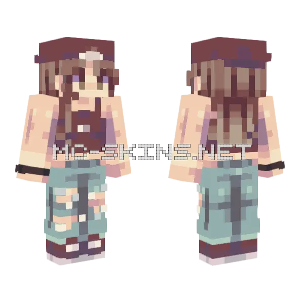 Sk8r Boy Rce Minecraft skin, front and back