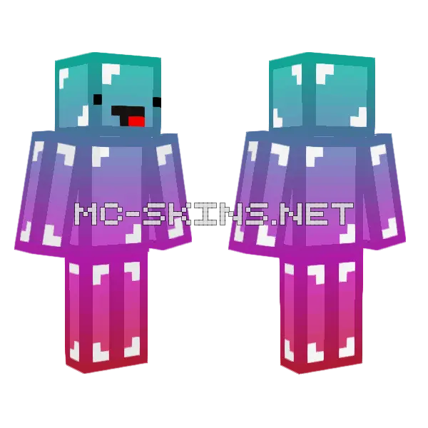 Skeppy Test Minecraft skin, front and back