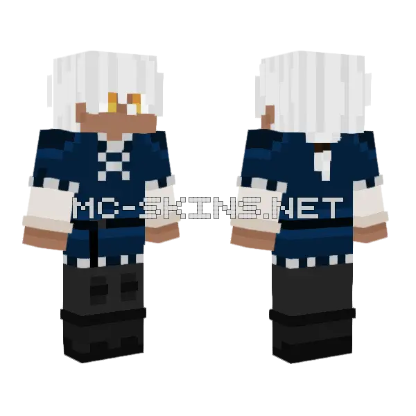 Skiall Cowboy Skin Minecraft skin, front and back