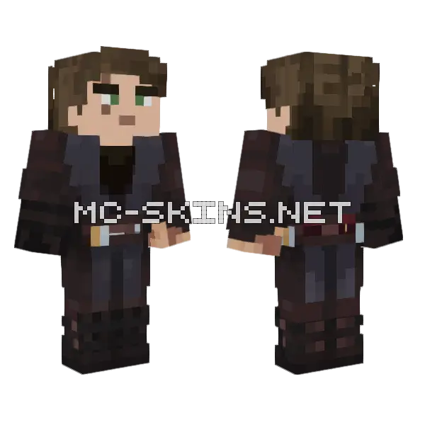 Skin Bauti Minecraft skin, front and back