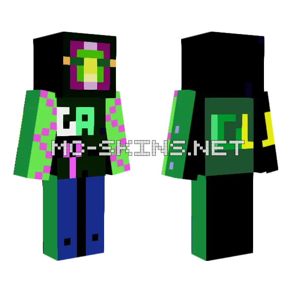 Skin Do Igu Neah Minecraft skin, front and back