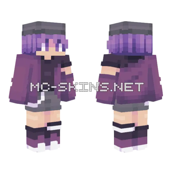 Skin Fight 14 Minecraft skin, front and back
