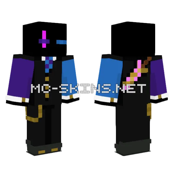 Skin For A Friend Minecraft skin, front and back